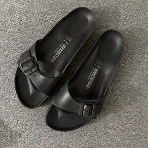 Black Birkenstock sandals